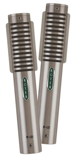 Royer Labs R-121-Mp Ribbon Mikrofoner Studio Ribbon Microphone Matched Par Royer Labs R-121-Mp Ribbon Mikrofoner Studio Ribbon Microphone Matched Par
