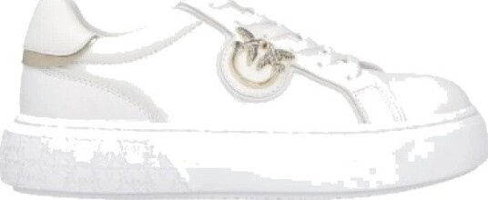 Pinko, Dame, Sko, Hvit, 36 EU,