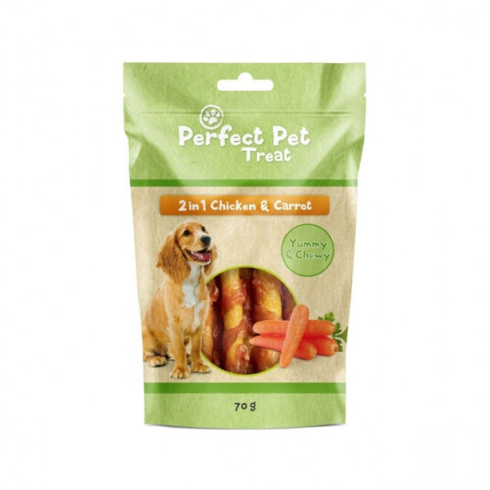 Perfect Pet 2-In-1 Chicken & Carrot 70 G