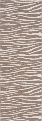 Plastmatter Horredsmattan Zebra beige Størrelse: 70 x 140 cm