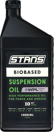 Stan's biobased suspension olje 10WT 1 liter