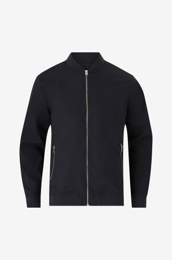 Jack & Jones Jakke jjeSummer Linen Bomber SN Svart