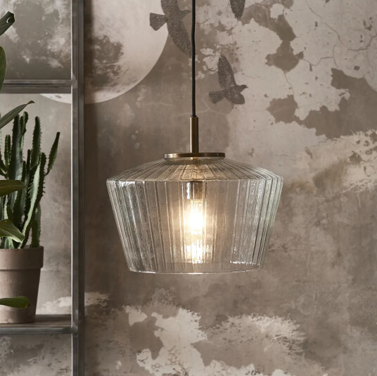 Riviera Maison Nolana Glass Taklampe Riviera Maison Nolana Glass Taklampe