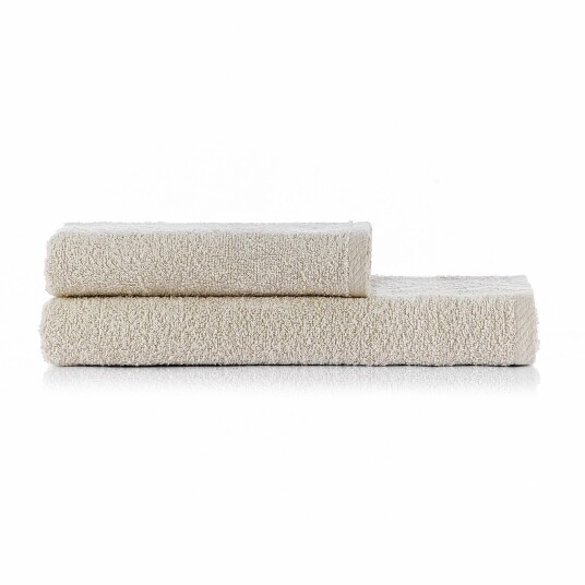 Heihus Fluffy Håndklepakke Varm Beige / 2-pakning 1XL+1L