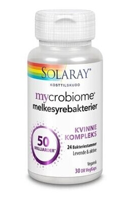 Solaray Mycrobiome Kvinne Solaray Mycrobiome Kvinne