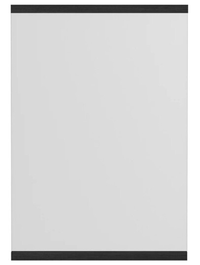 MOEBE Rektangulært veggspeil 30 x 40 cm Black