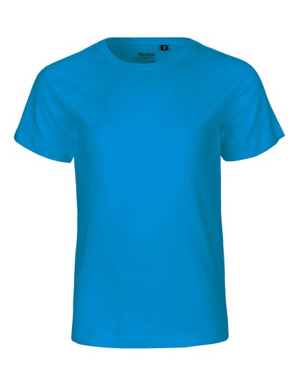 Neutral Organic - Kids T-shirt Light Blå