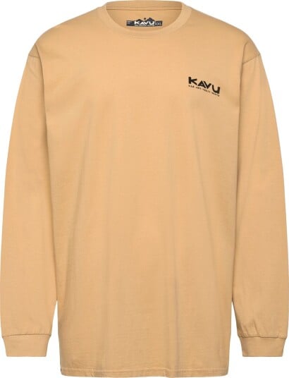 KAVU Ls Etch Art   Beige   XXL