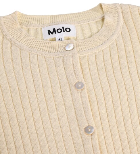 Molo Cardigan   Strikk   Gloria   Summer Sand   Molo   2 3 år (92 98)   Cardigan   Beige