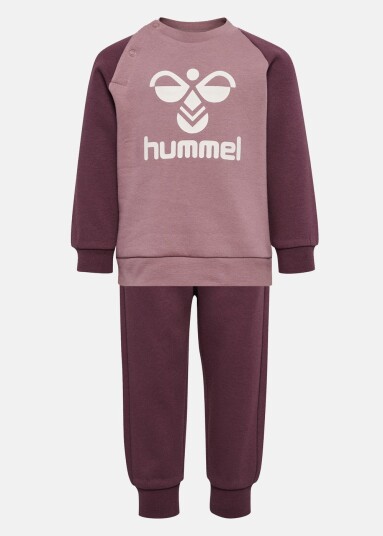 Hummel Hmlhumming Crewsuit Huckleberry 80 Treningsklær Hummel Hmlhumming Crewsuit Huckleberry 80 Treningsklær