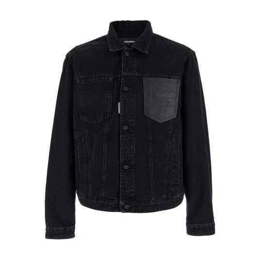 Dsquared2 Herre Jakker Svart L, Dsquared2 Herre Jakker Svart L,