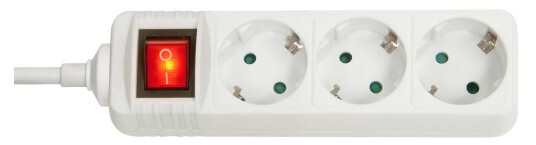LINDY 73101 power extension 3 AC outlet s Indoo.. Factory Sealed LINDY 73101 power extension 3 AC outlet s Indoo.. Factory Sealed