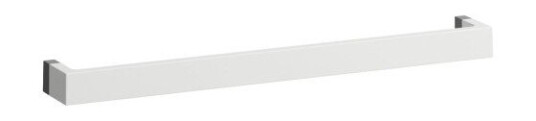 Kartell Laufen Rail håndklestang, 60 cm, hvit