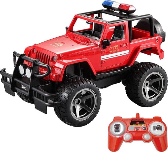 Double Eagle E549 003 RC 1:12 Jeep Brannbil Fjernstyrt Bil