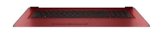 Hp 856757-071, Kabinett + Tastatur, Spansk, Hp, 17-X000
