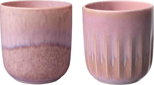 Villeroy & Boch  Perlemor coral krus u/hank 2 stk