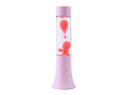 iTotal Flared Lavalampe 37 cm Pastellrosa