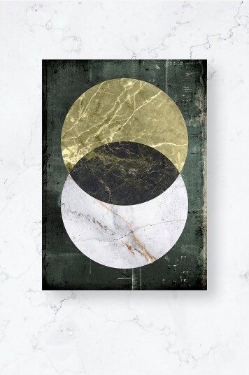 Malerifabrikken   Poster / Marble rustic / Plano   Flerfarget