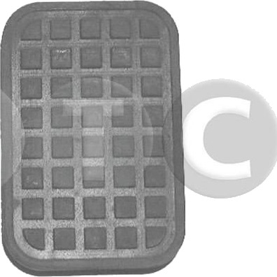 Pedalbelegg, clutchpedal STC T402773