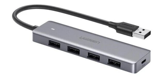 UGREEN USB 3.0 Hub USB-hub - 4 porter - Sølv
