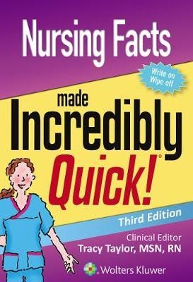 Nursing Facts Made Incredibly Quick Av Lippincott Williams & Wilkins
