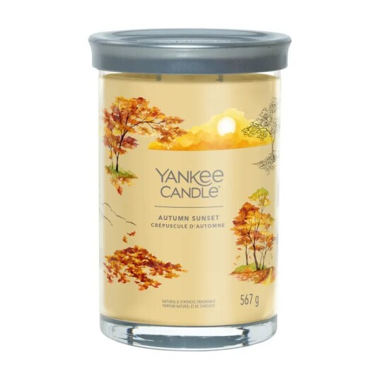 Yankee Candle Signature Large Tumbler Autumn Sunset 567 g Duftlys