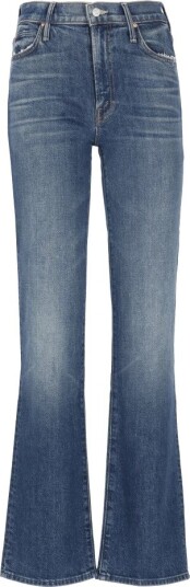 Mother Dame Jeans Blå W30,