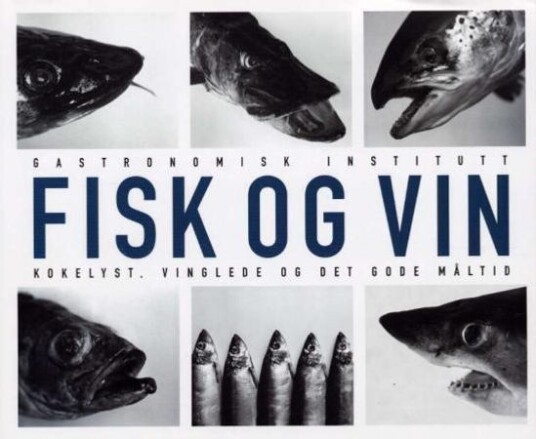 Fisk og vin, Veldig pen bok / som ny