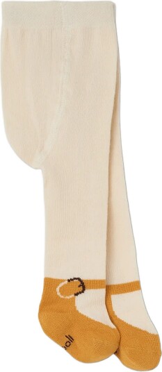 Boboli Thick Tights For Baby Girl  Bci   ECRU   56