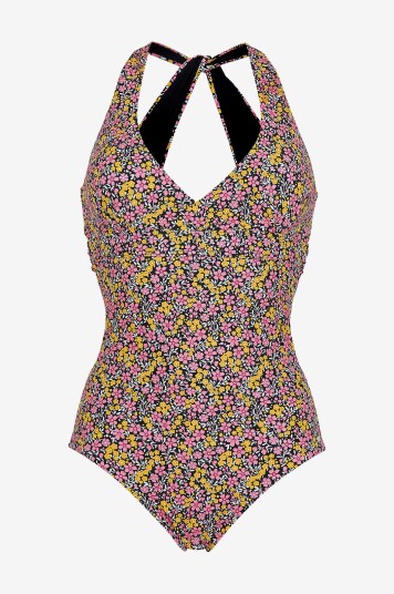 Abecita by Swegmark - Badedrakt Maui Tied Back Swimsuit - Svart