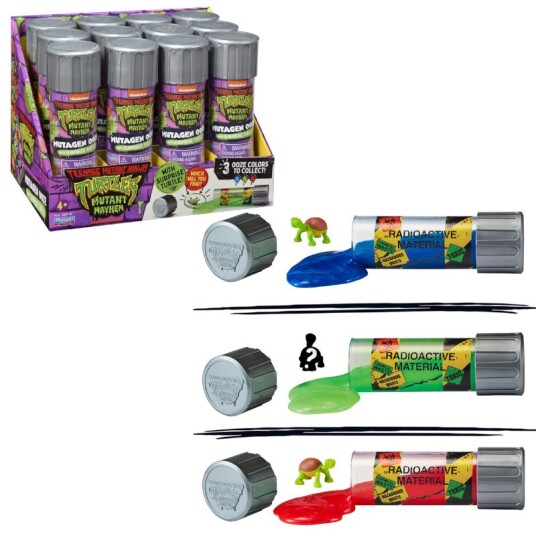 Turtles Mutant Mayhem Slim m/ figur Mutagen Ooze