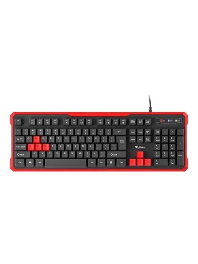 Genesis Rhod 110 - Tastatur - Amerikansk Engelsk - Svart