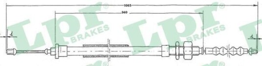 Bremsewire LPR C0114B Bremsewire LPR C0114B