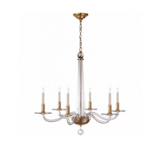 Robinson Chandelier Antique-Burnished Brass Robinson Chandelier Antique-Burnished Brass