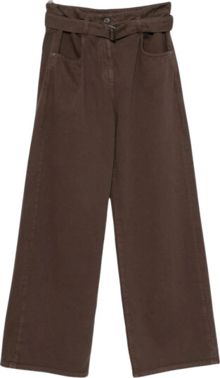 Brunello Cucinelli Dame Bukser Brun XS,
