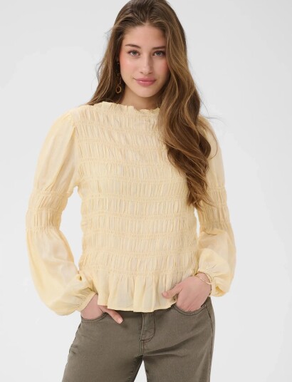 Cream Crhenva Blouse   Yellow   36