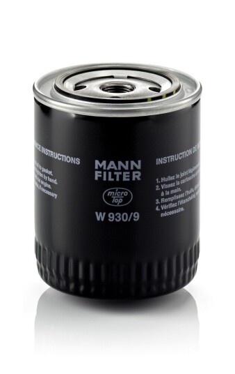 Oljefilter MANN FILTER W 930/9 Oljefilter MANN FILTER W 930/9