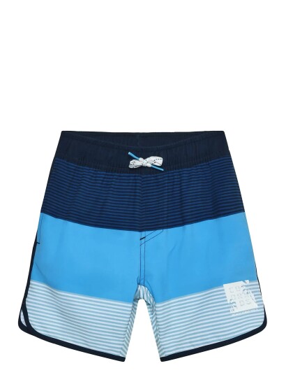 Color Kids Swim Long Shorts Aop Blue 116