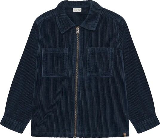 Minymo Shirt Ls Cord MIDNIGHT NAVY 152
