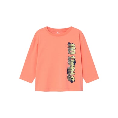 Name It Nmmnoel Fusion Coral langermet skjorte