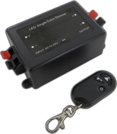 Trådløs LED-Dimmer 12v Med Fjernkontroll