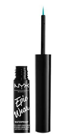 NYX Professional Makeup Epic Wear Metallic Liquid Liner Teal Metal NYX Professional Makeup Epic Wear Metallic Liquid Liner Teal Metal