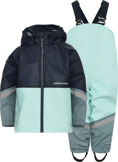 Didriksons Regntøy m. Seler PU Waterman Ocean Mint Didriksons 110 Regntøy Blå Grønn