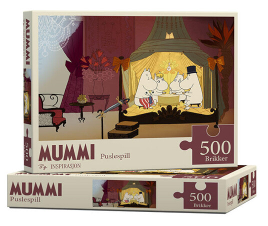 Mummi Puslespill I Sengen 500 brikker 