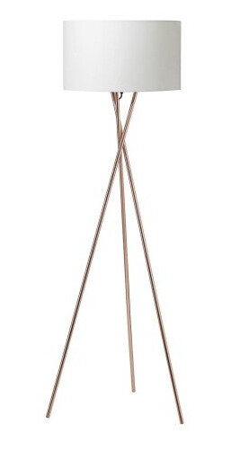 Nielsen Uptown gulvlampe hvit/kobber Ø45 cm Nielsen Uptown gulvlampe hvit/kobber Ø45 cm