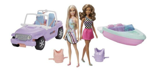 Barbie Dolls and Vehicles