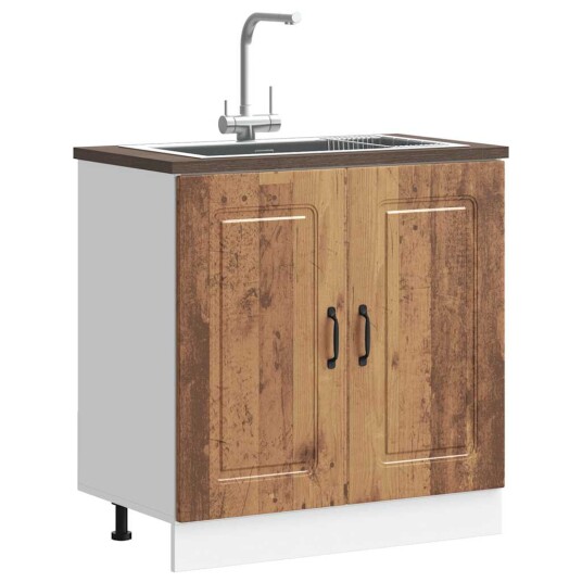  Vask underskap Kalmar gammelt tre 80x46x81,5 cm konstruert tre 8721158418012