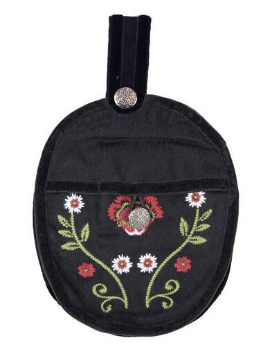Salto Bunadsveske Til Barn Med Broderier, Rose Salto Bunadsveske Til Barn Med Broderier, Rose