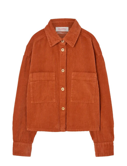 THE ANIMALS OBSERVATORY Fif Red Beabull Shirt Orange 6 Y