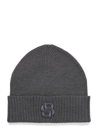 Hugo Boss BOSS Edo_Hat Grey ONE SIZE
